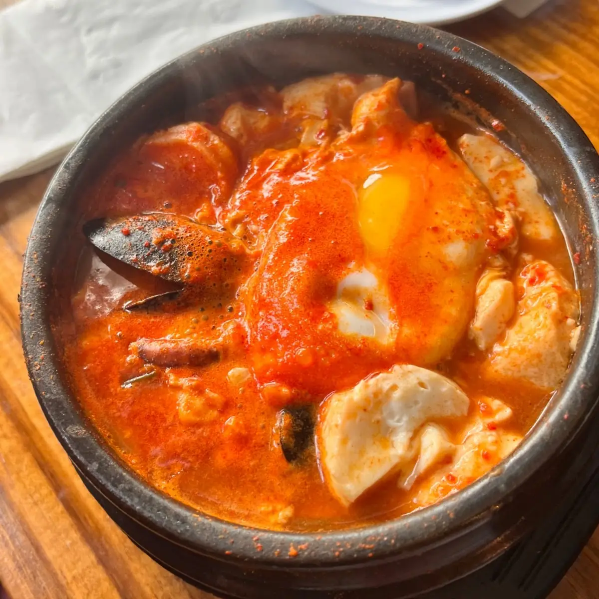 Seafood Tofu Soup