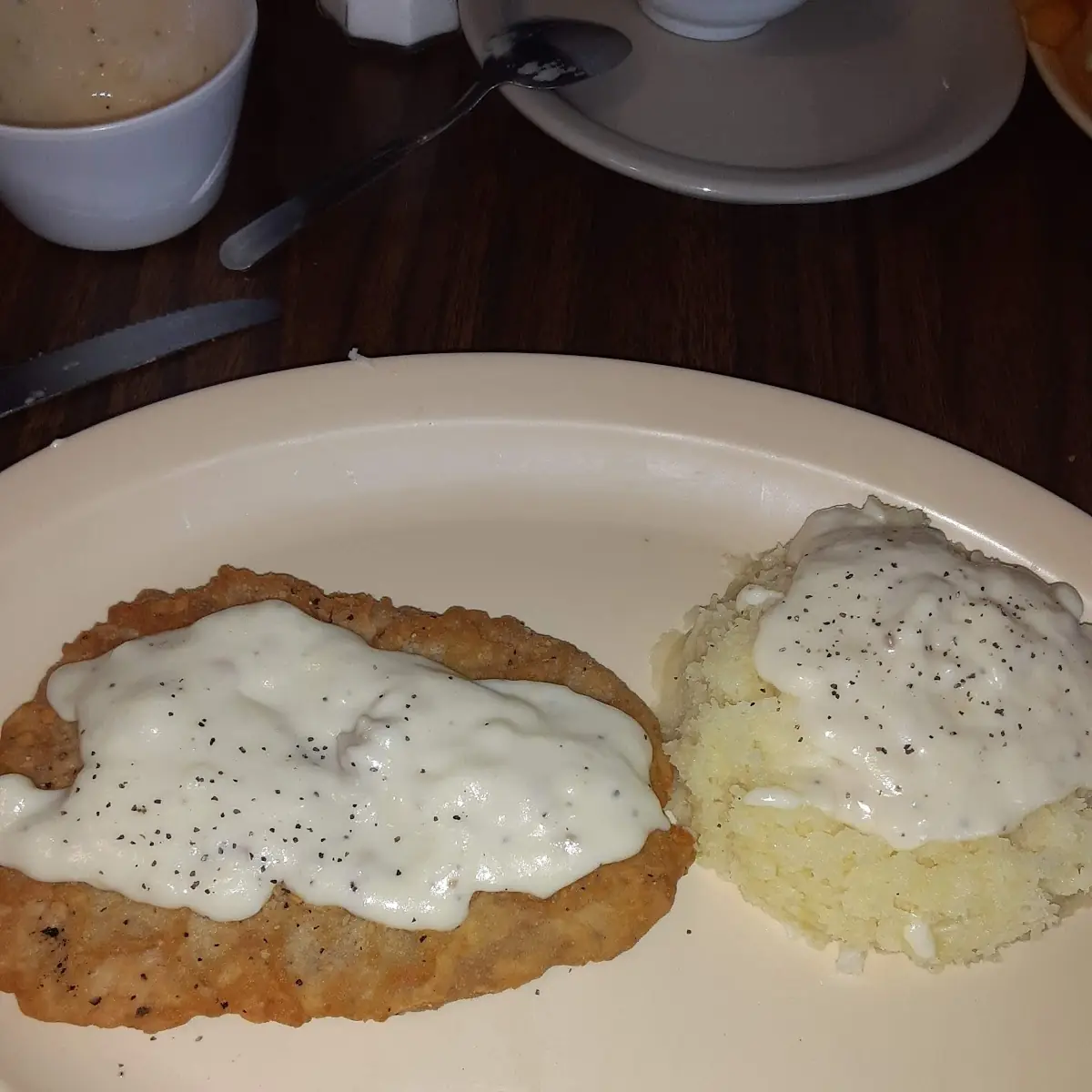 Chicken Fried Steak & Eggs