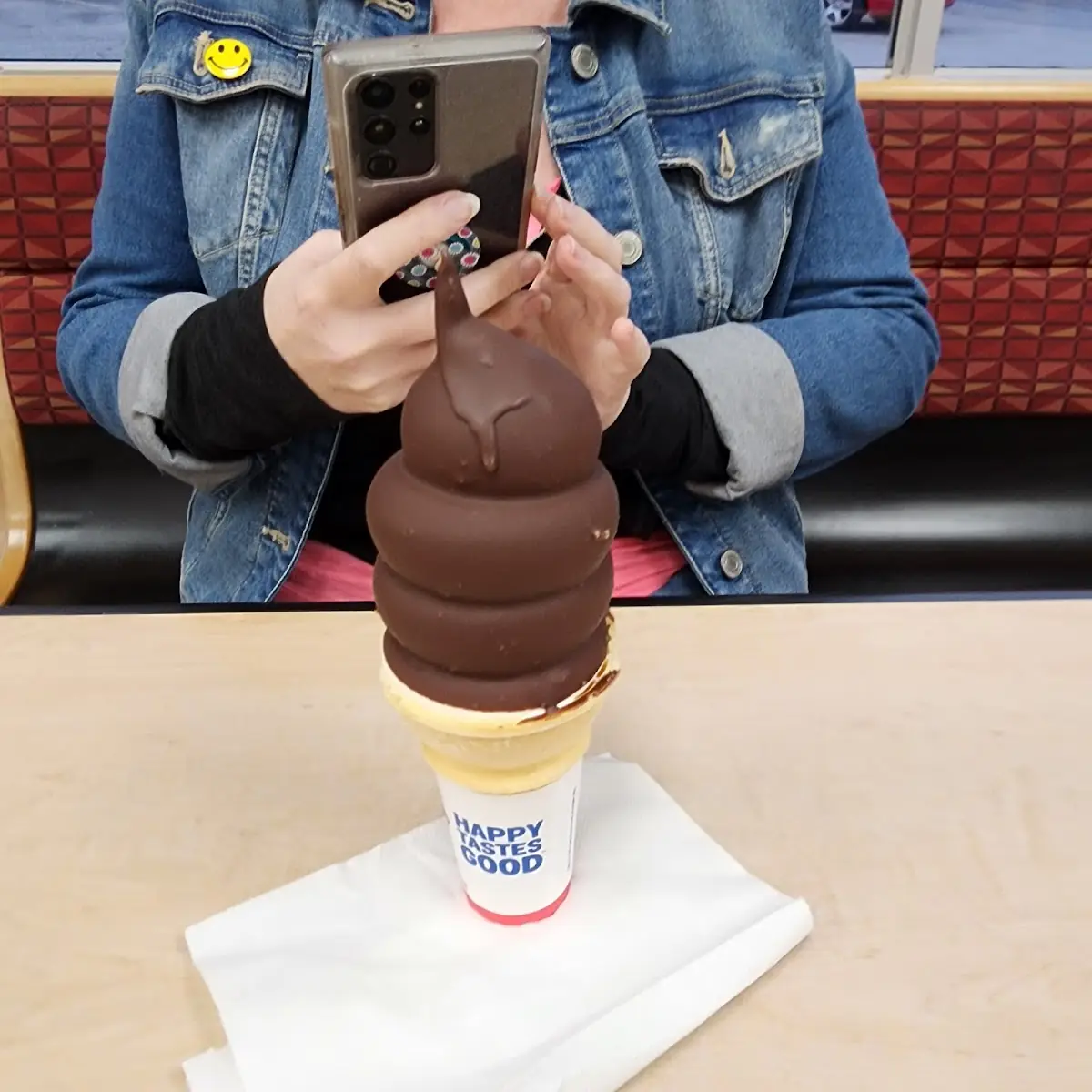 Chocolate Dipped Cone
