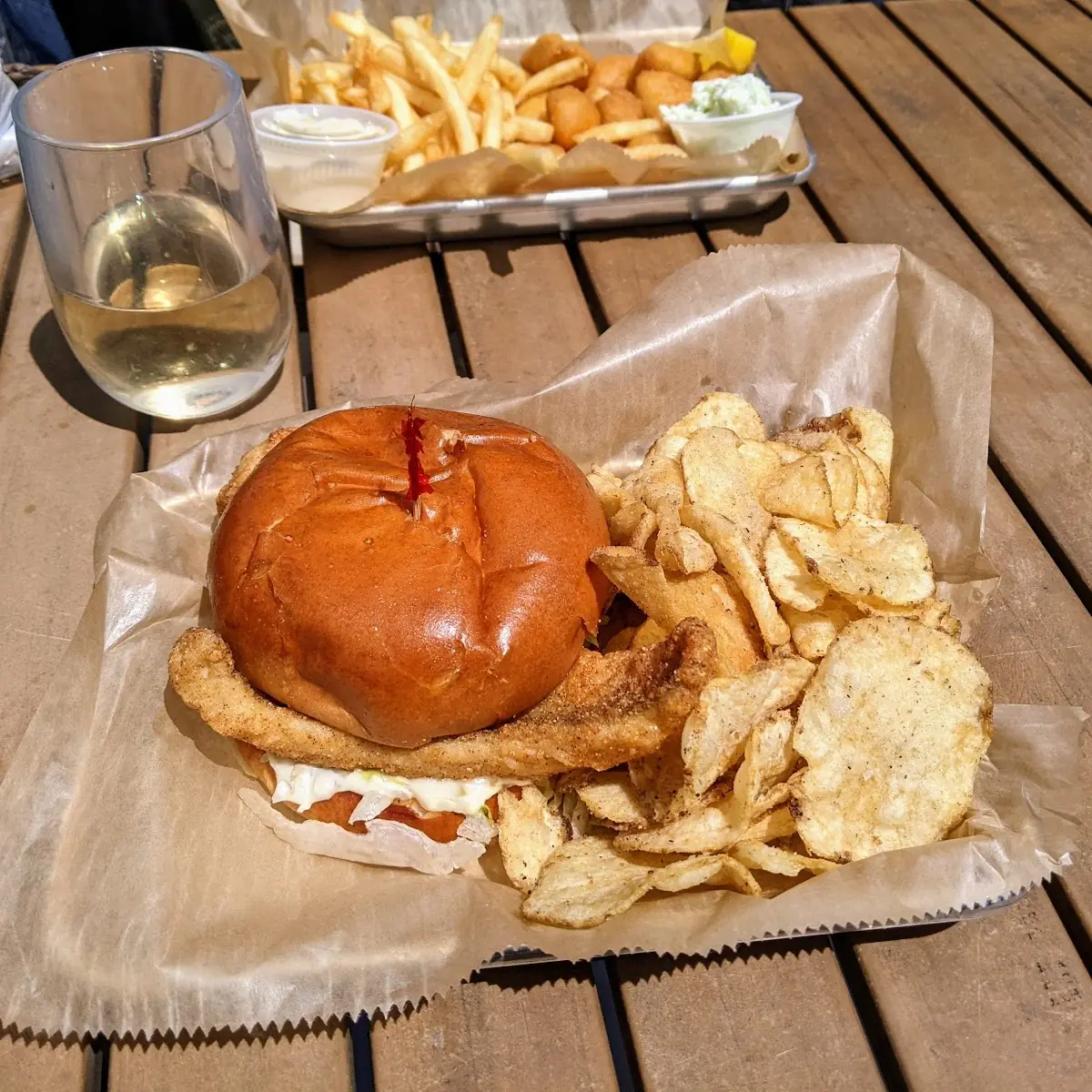 Walleye Sandwich