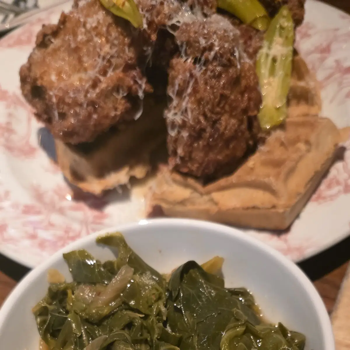 Collards Kimchi & Smoked Turkey