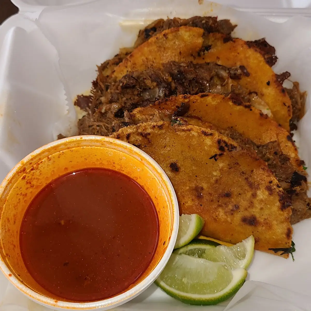 Birria Tacos Goat Meat