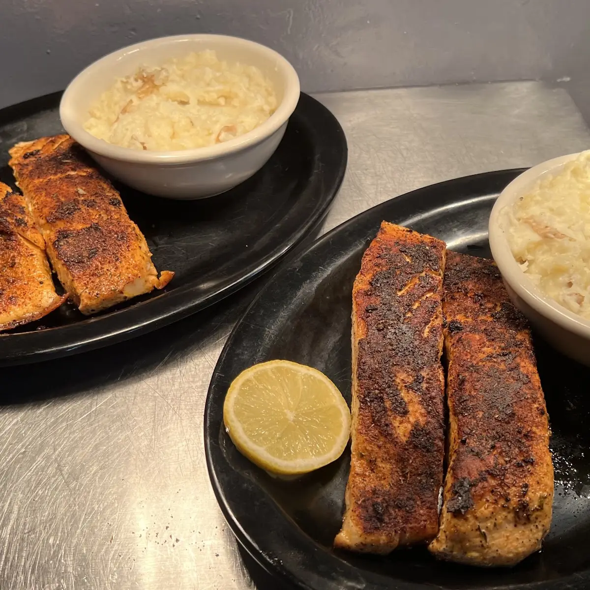 Blackened or Grilled Salmon 2 Pieces
