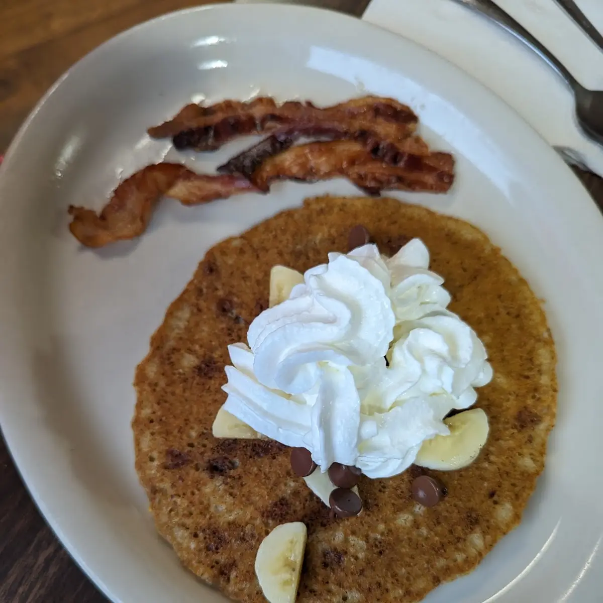 Chocolate Chip and Banana Pancakes