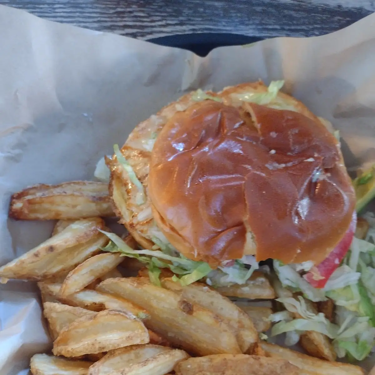 Avacado Chicken Sandwich Combo