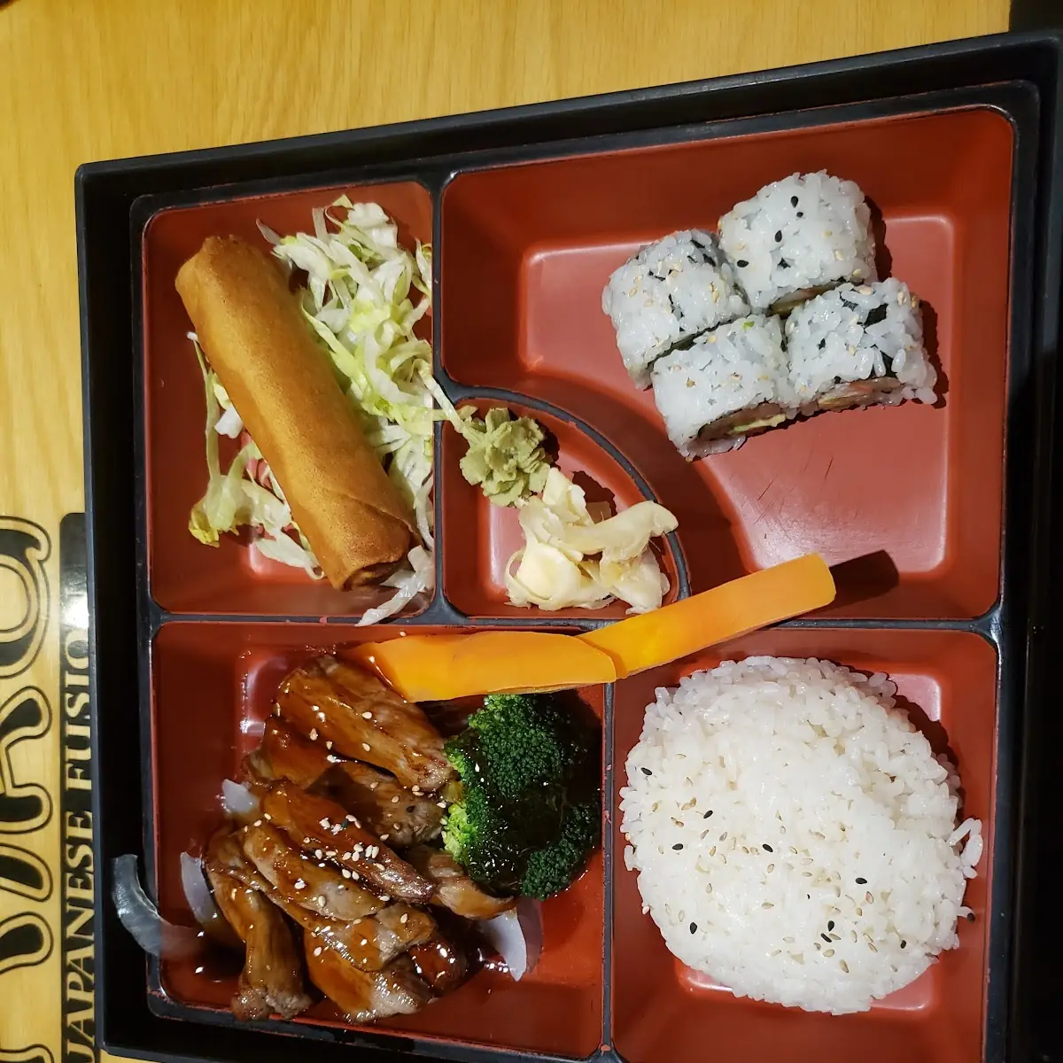 Beef Teriyaki Bento Box
