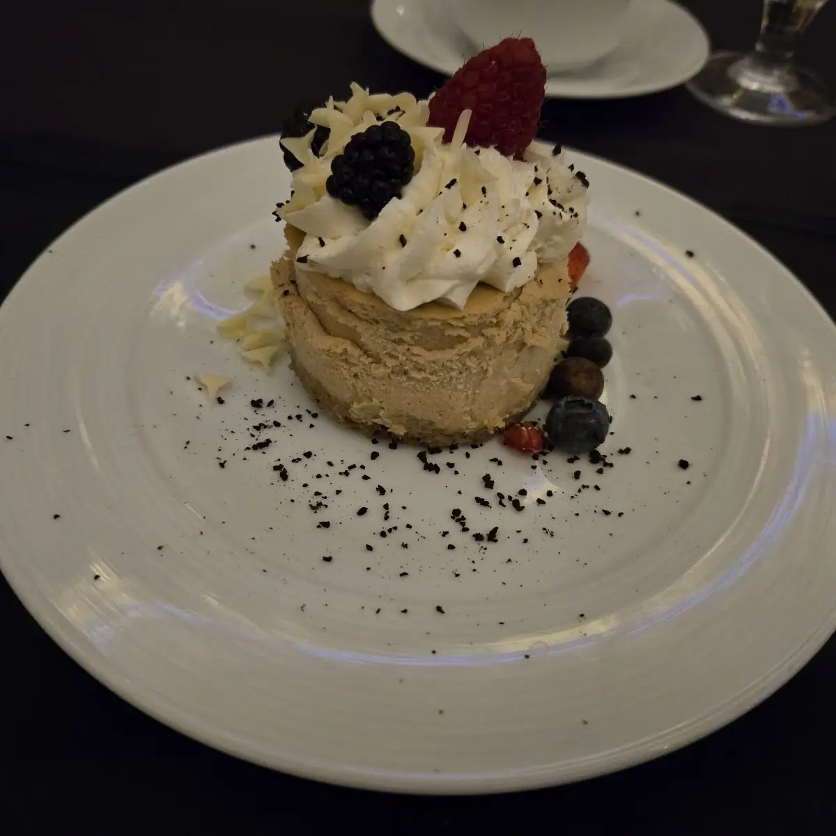 White Chocolate Mocha Cheesecake