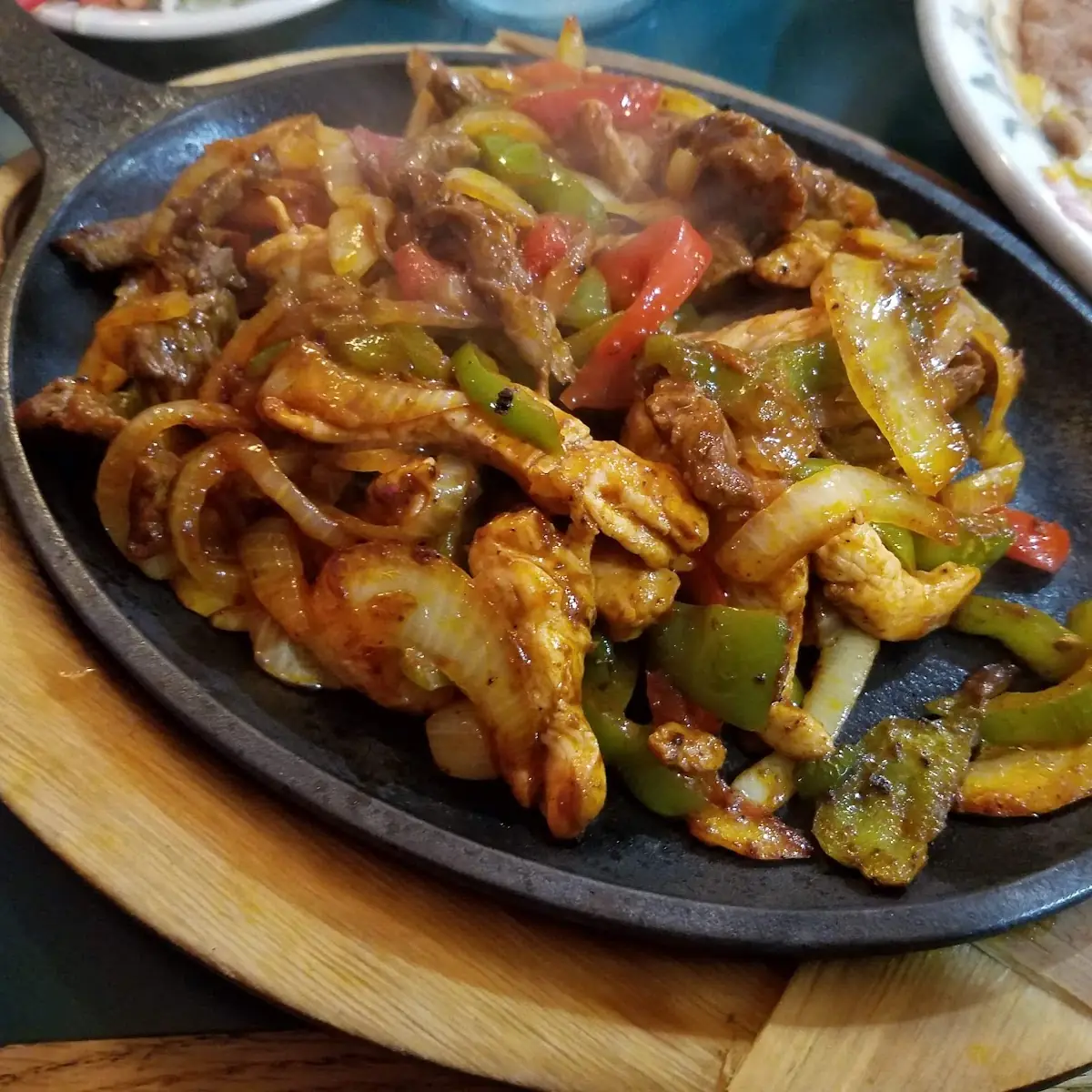 Beef and Chicken Fajitas