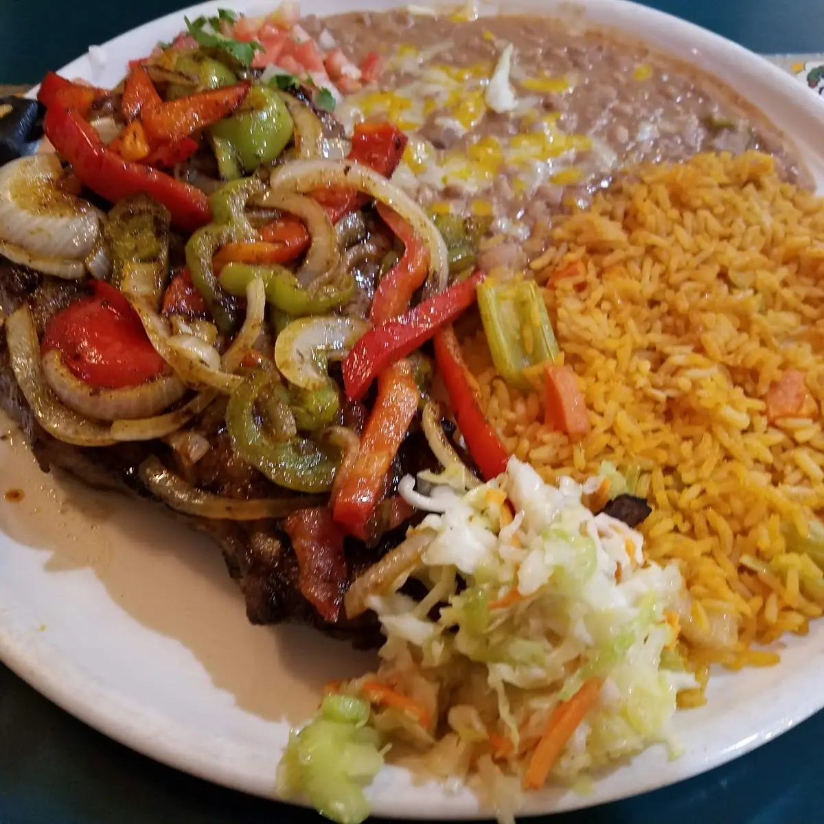 Steak and Chicken Fajitas