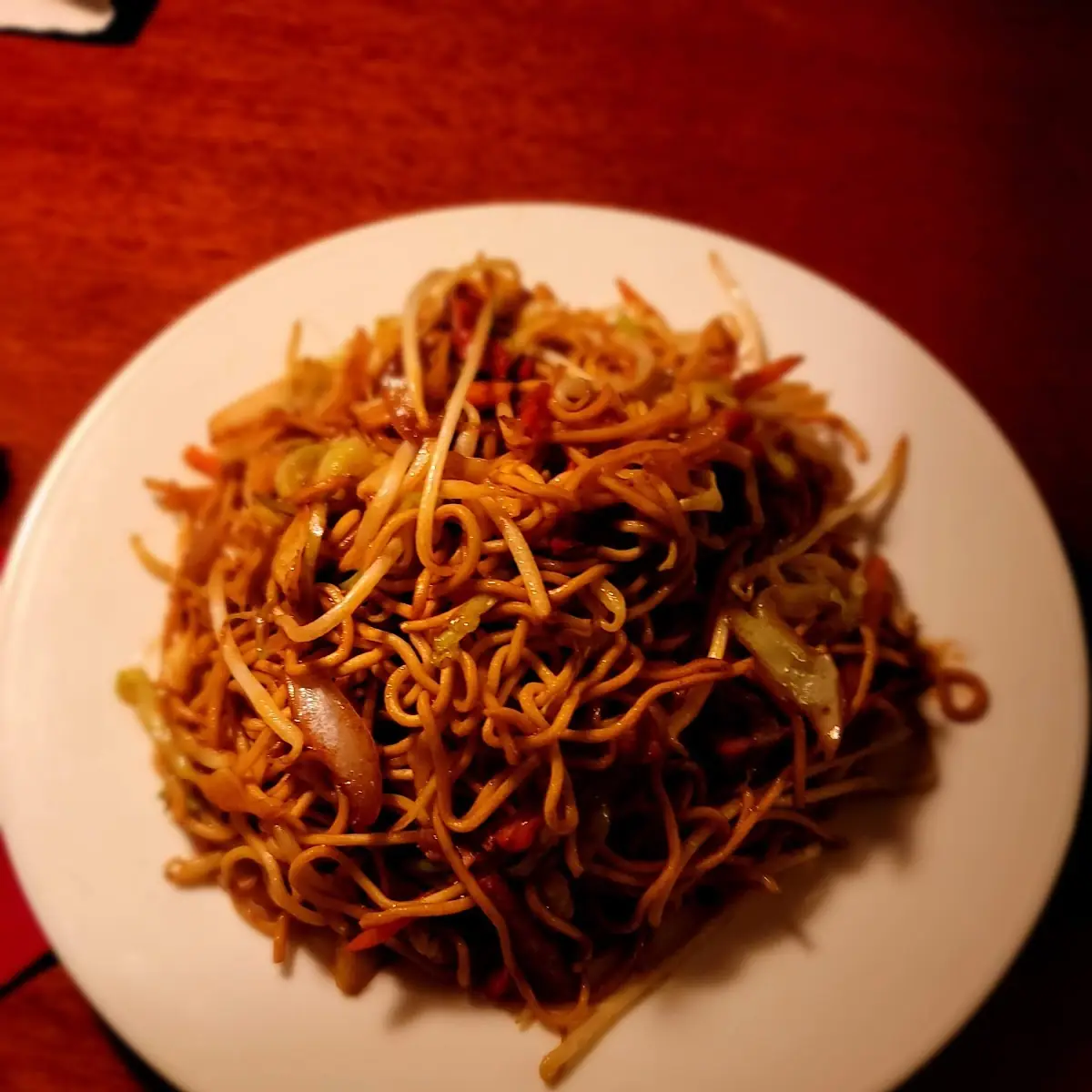 BBQ Pork Chow Mein