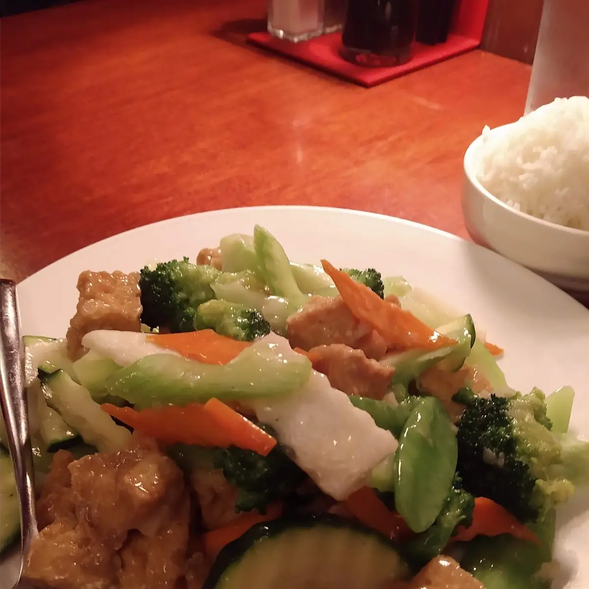 Tofu with Mixed Vegetables
