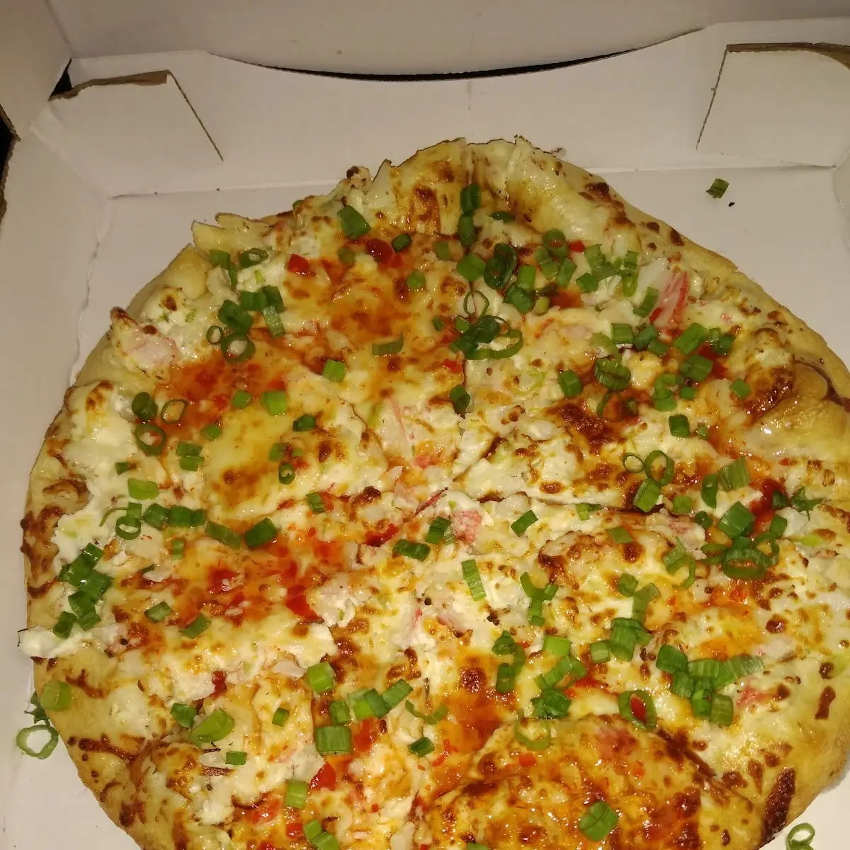 Crab Rangoon Pizza
