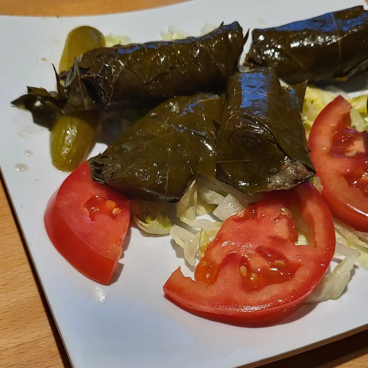 Stuffed Grape Leaves Falafel Deluxe