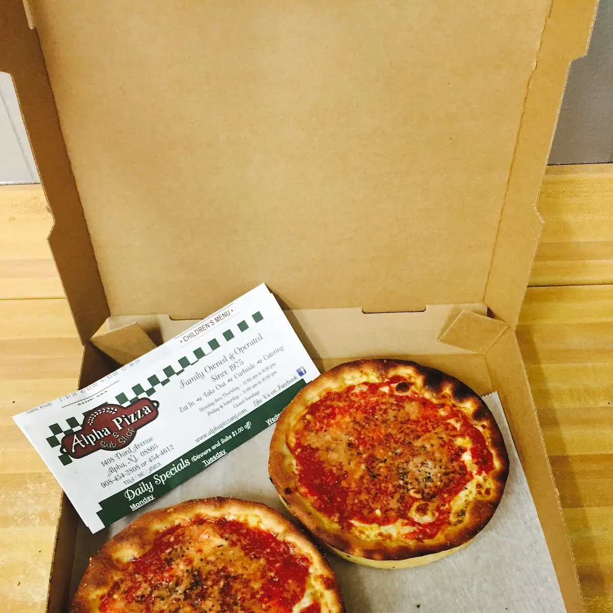 Personal Pan Pizza's