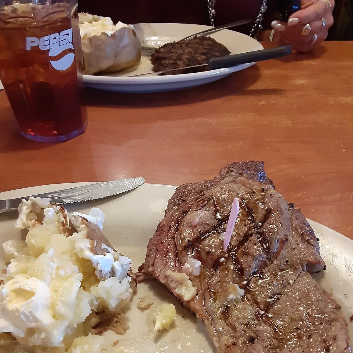 12 Oz Ribeye Baked Potato