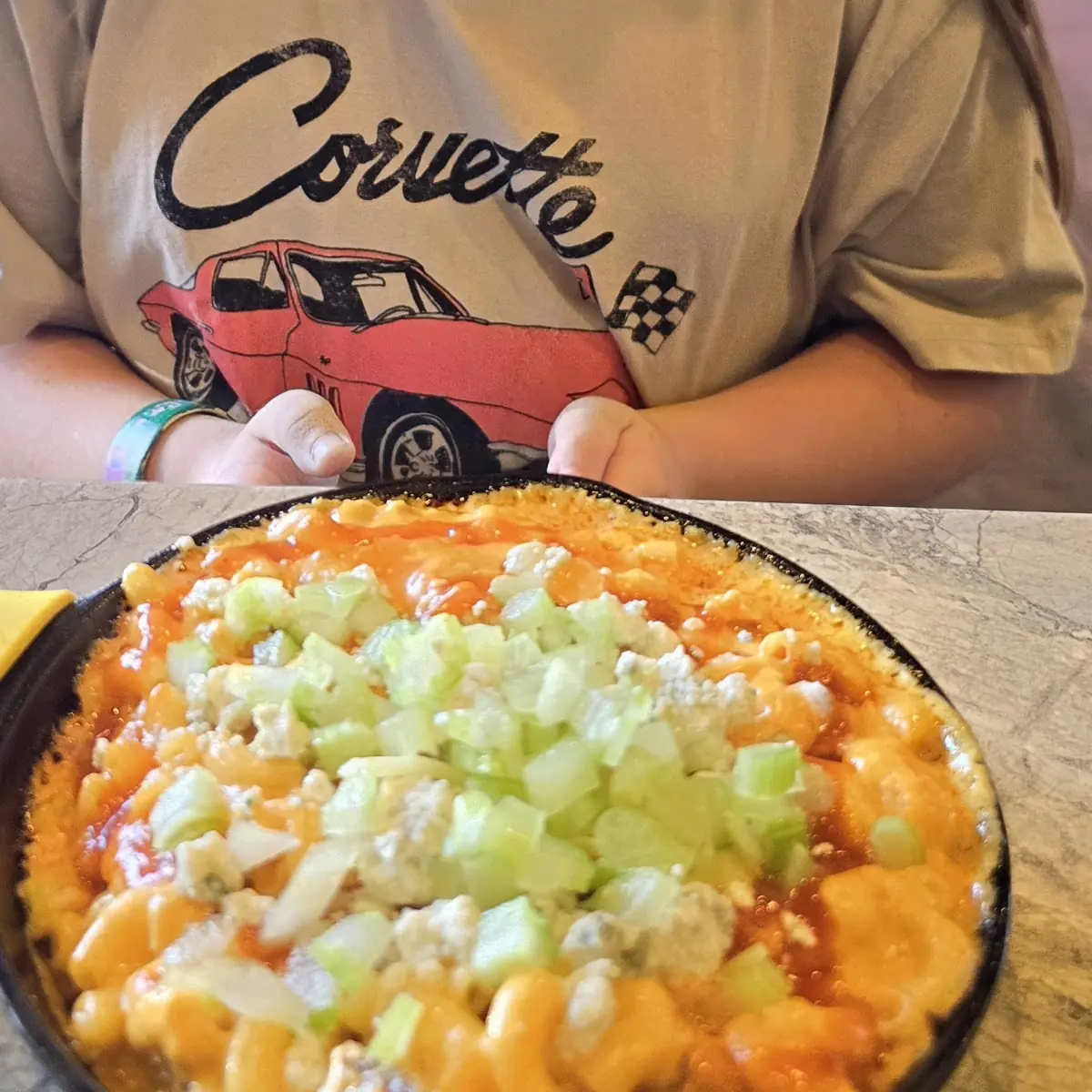 Buffalo Chicken Mac and Cheese