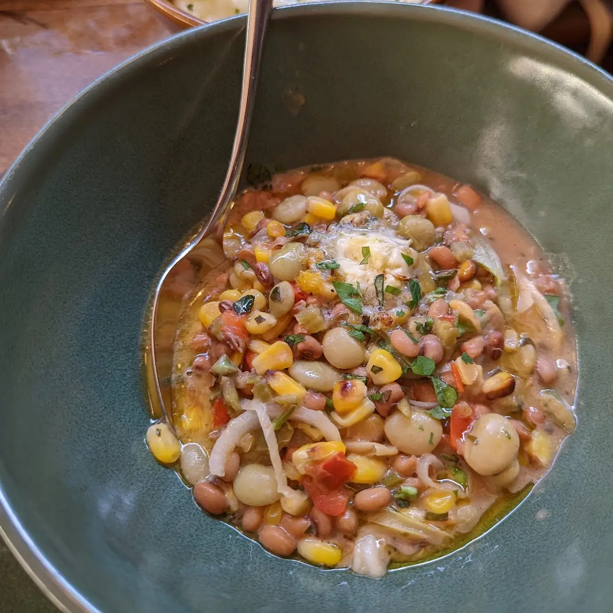 Sweet Corn & Field Pea Succotash