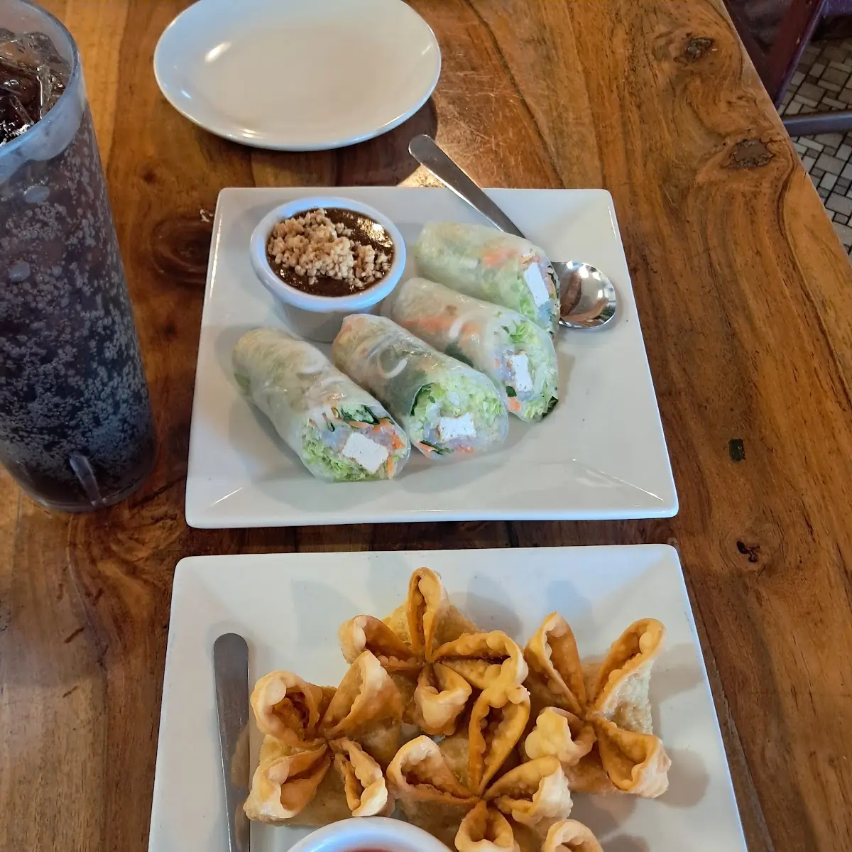 Fresh Thai Basil Rolls