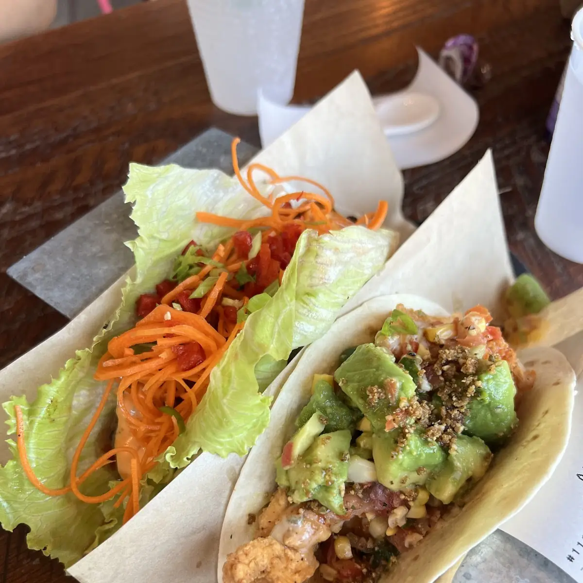 Cauliflower Taco Add Chicken Tender