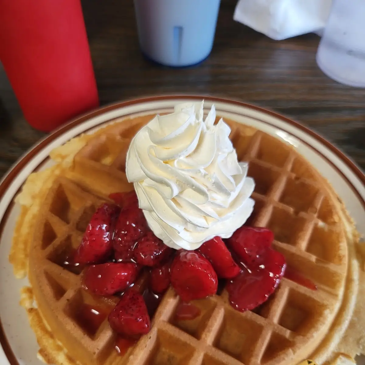 Belgian Waffle (Plain)