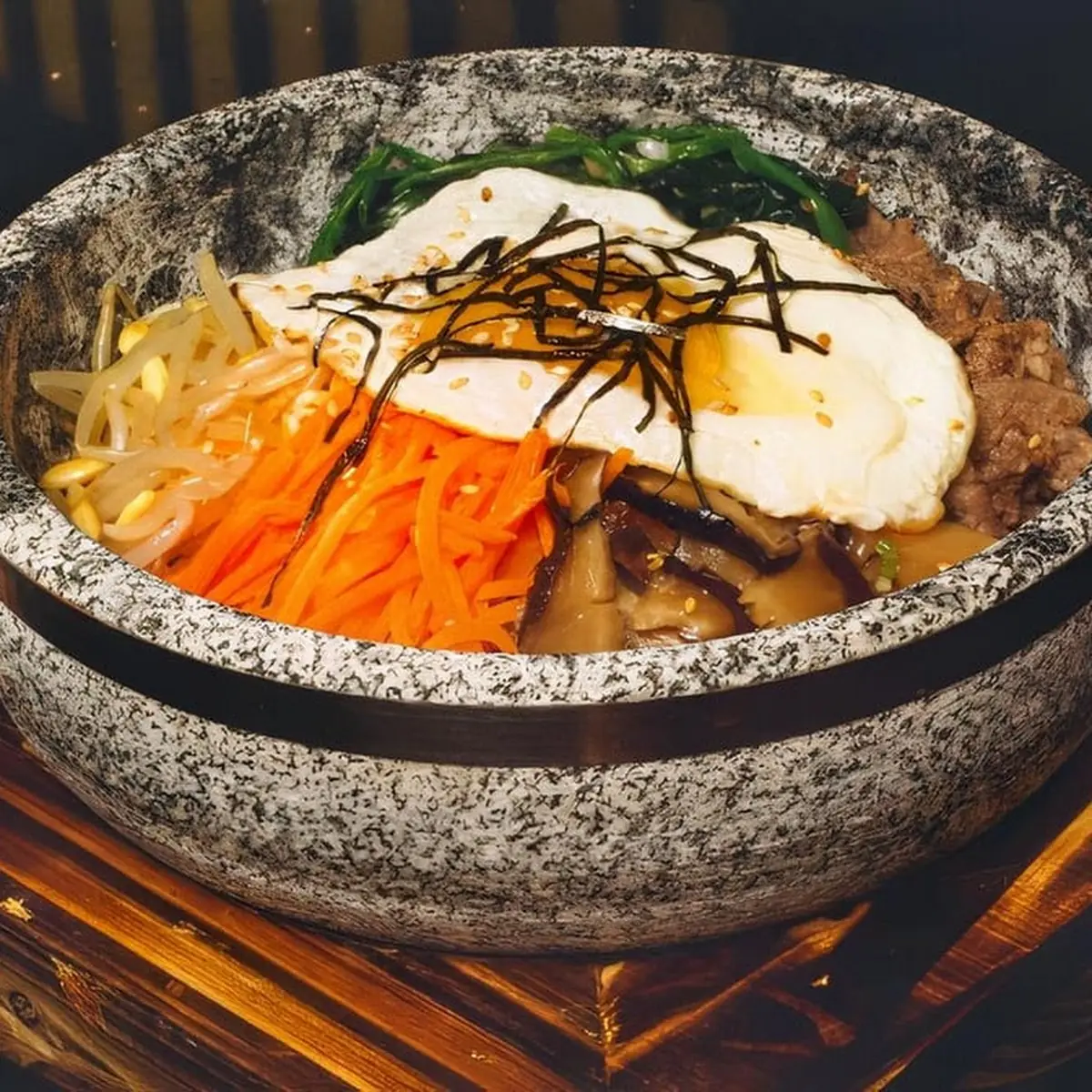 BiBimBap with tofu