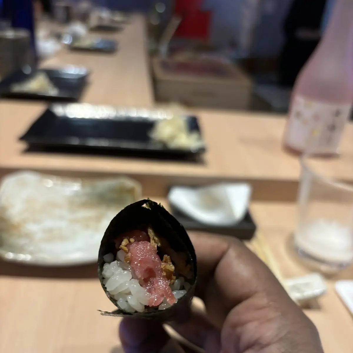 Tuna and Rice Hand Roll