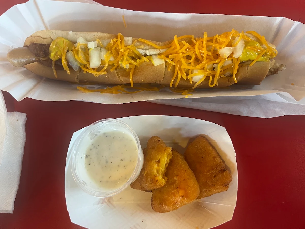 Foot Long Hot Dog