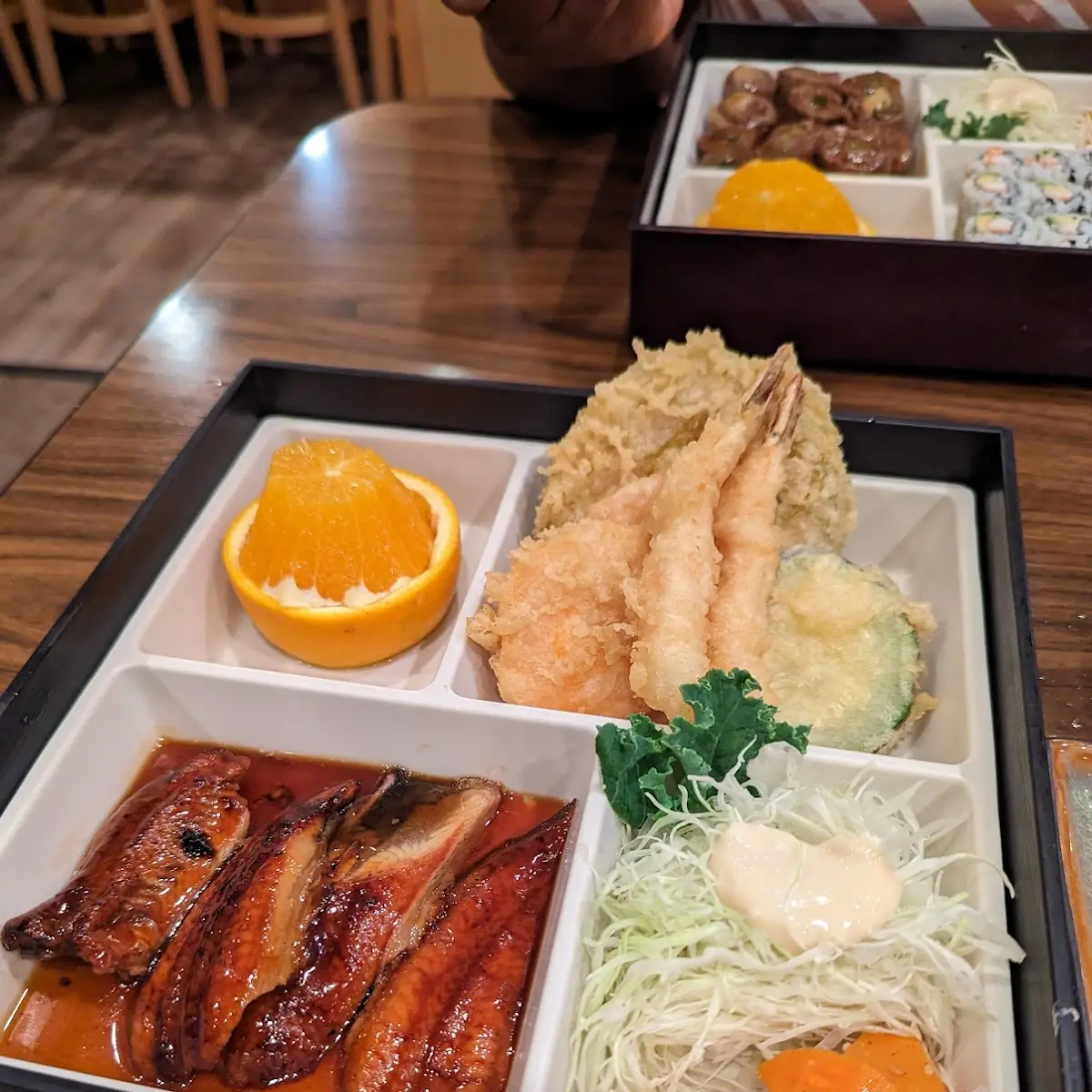 Salmon Teriyaki & Tempura