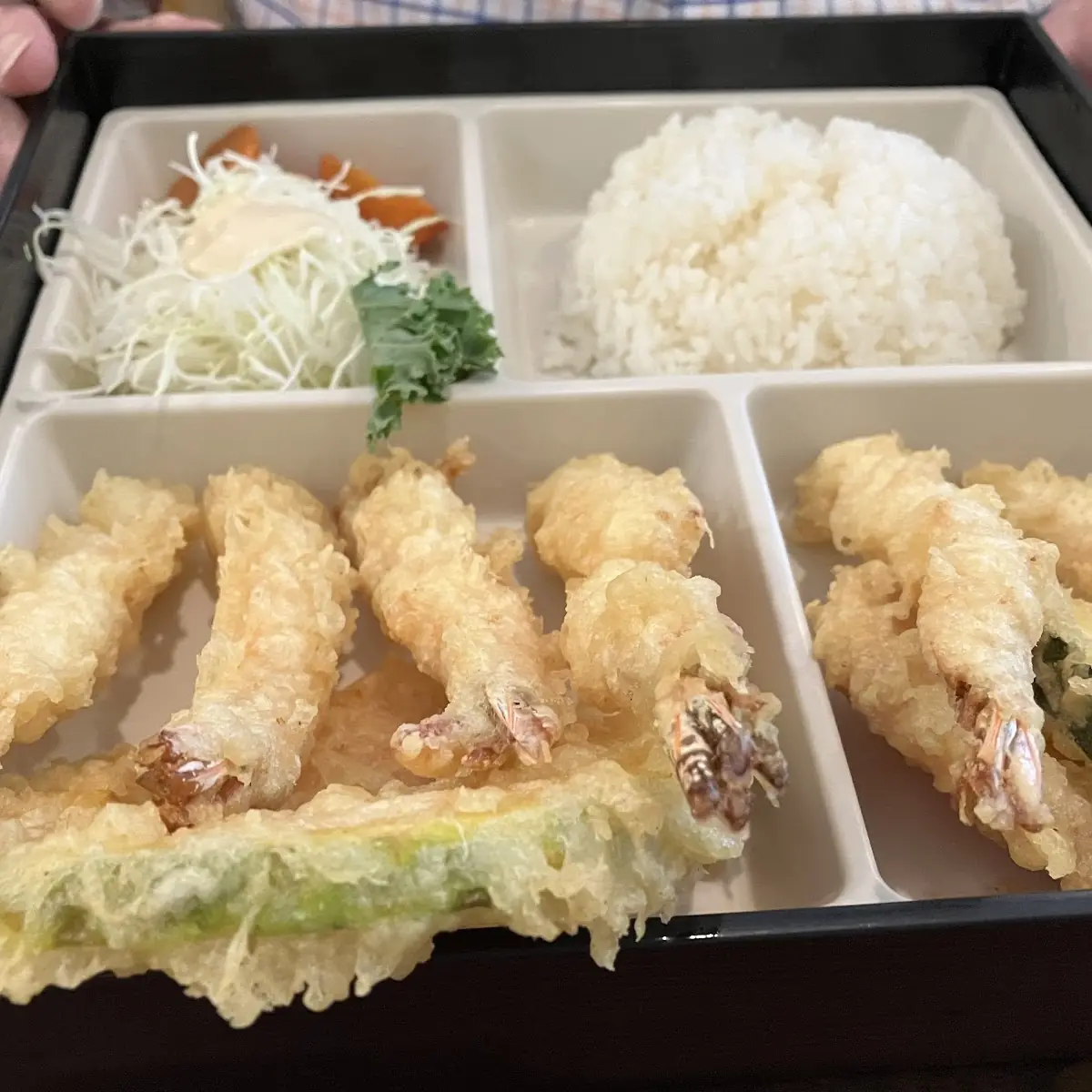 Shrimp Tempura Bento