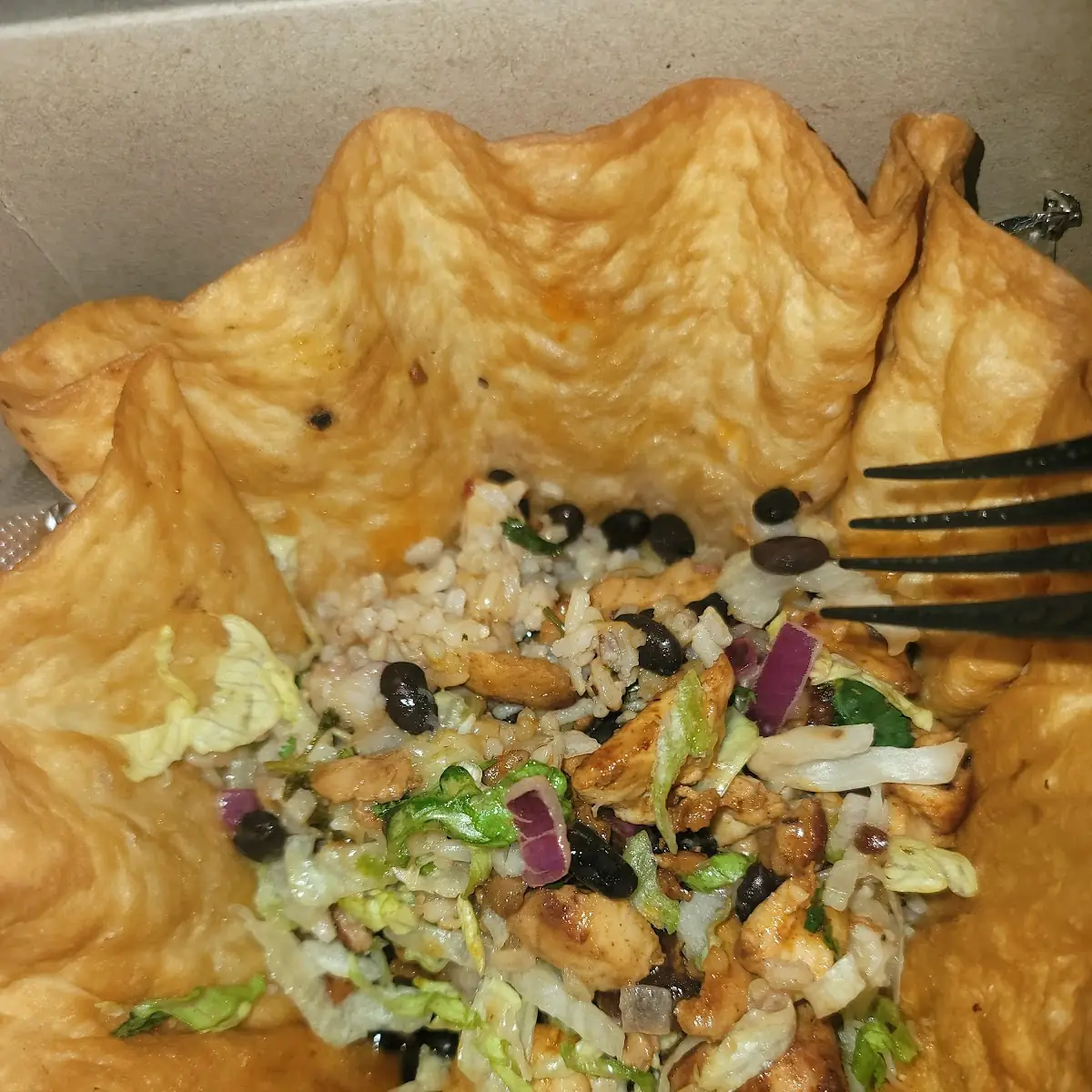 Chicken Taco Salad