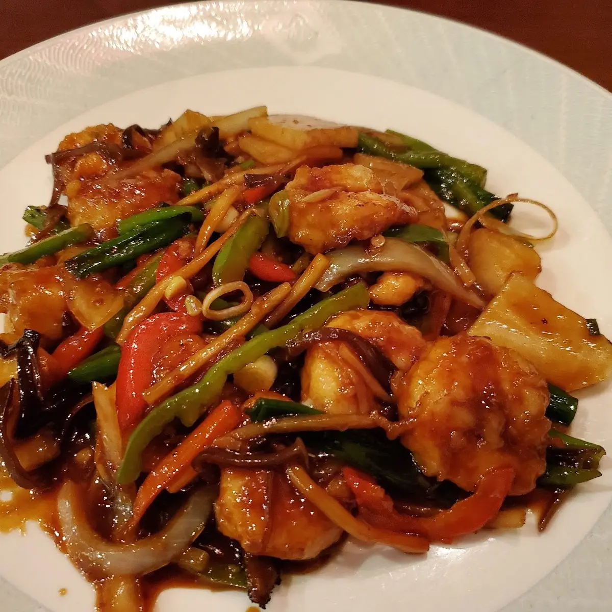 Shrimp with Garlic Sauce