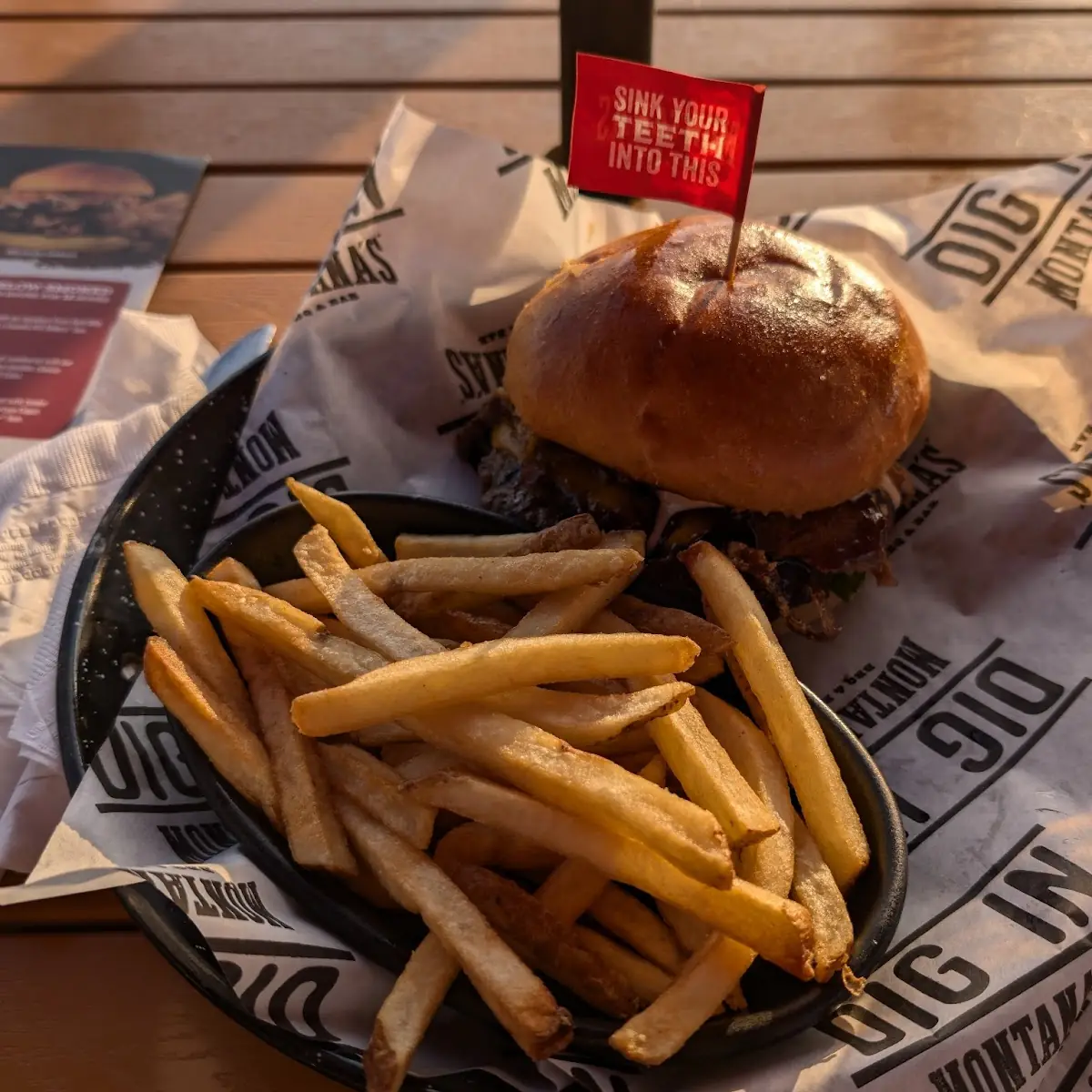 Brisket Burger, Montana’s BBQ & Bar