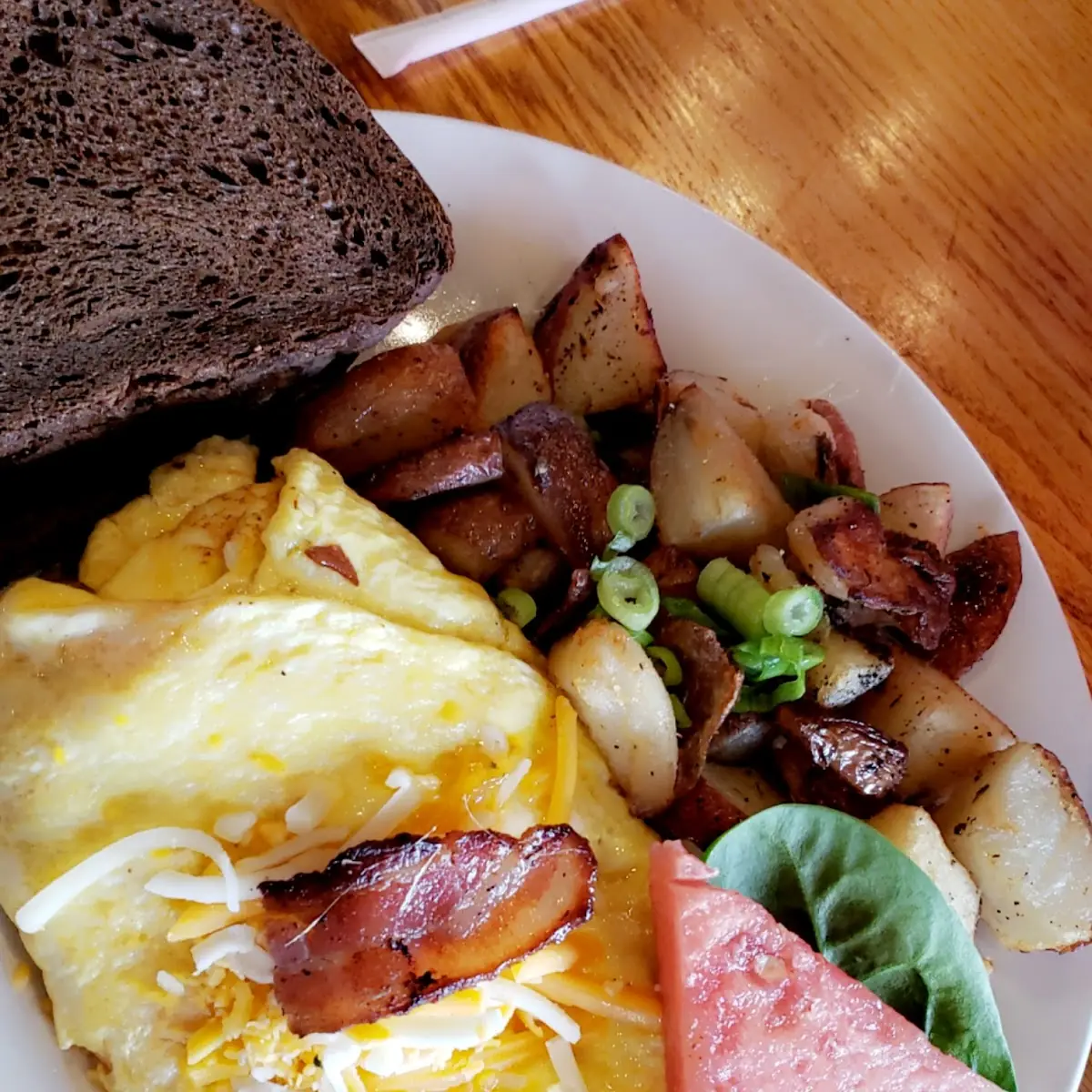 Bacon and Cheese Omelette