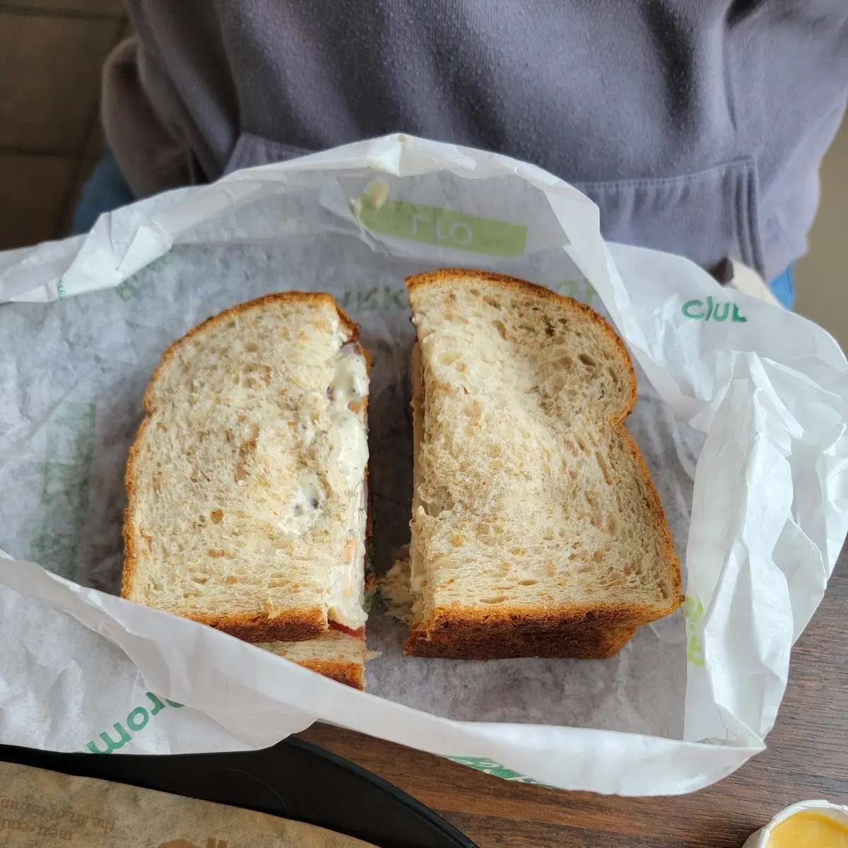 Turkey Ranch and Bacon Sandwich