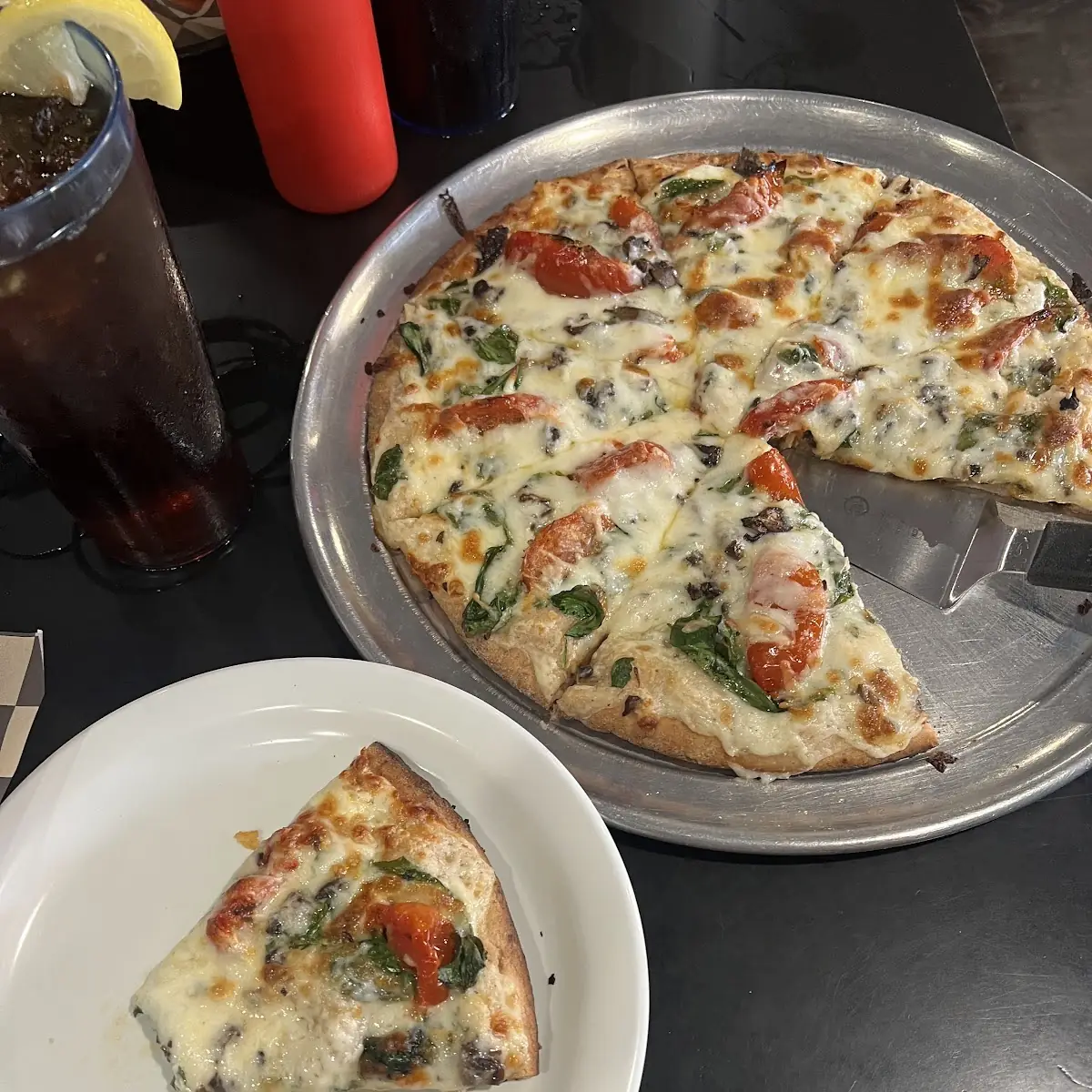 Spinach Pizza