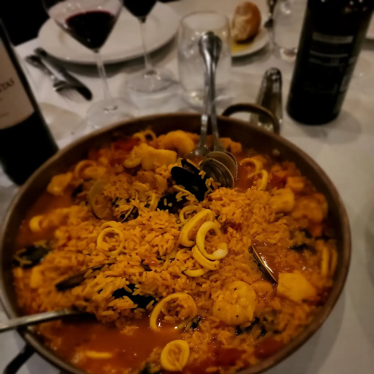 Seafood Paella