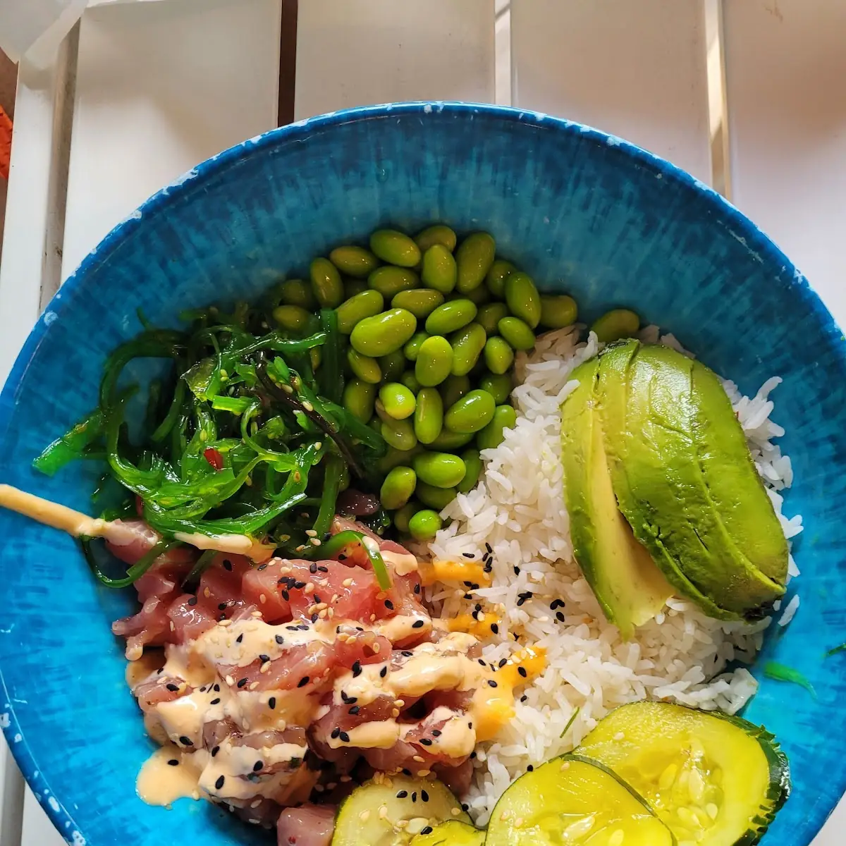 Ahi Tuna Poke Bowl