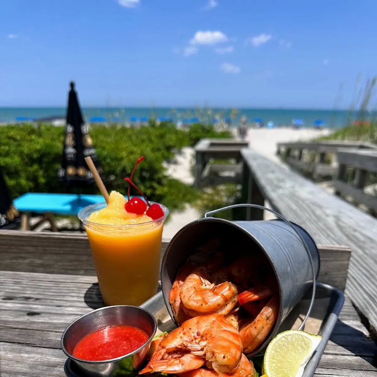 Smokin' Surf Side Shrimp Cocktail