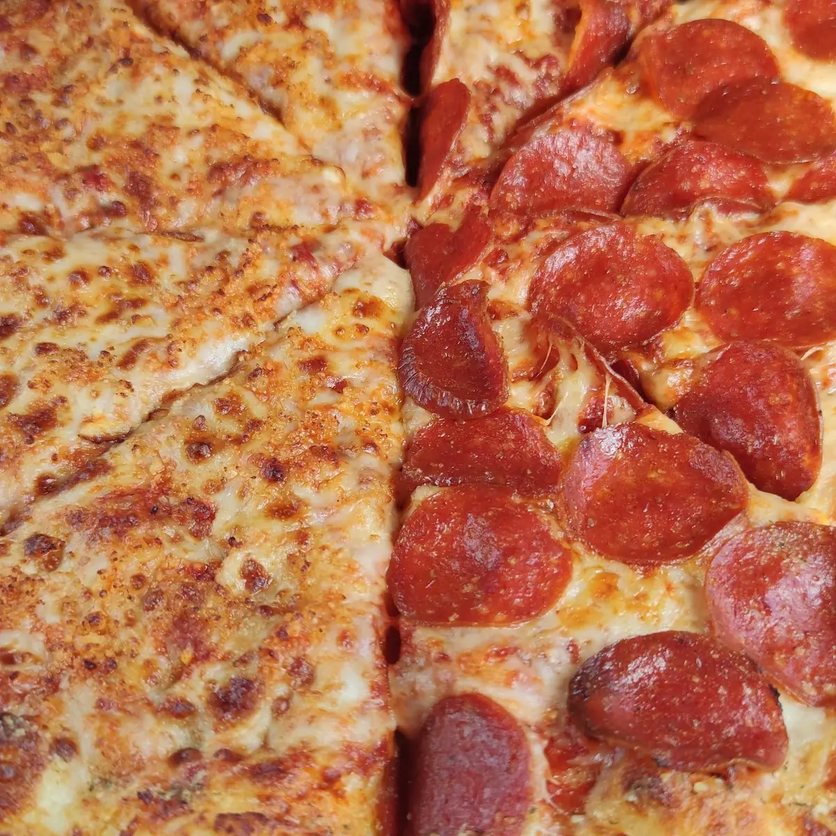 Half Pepperoni Pizza