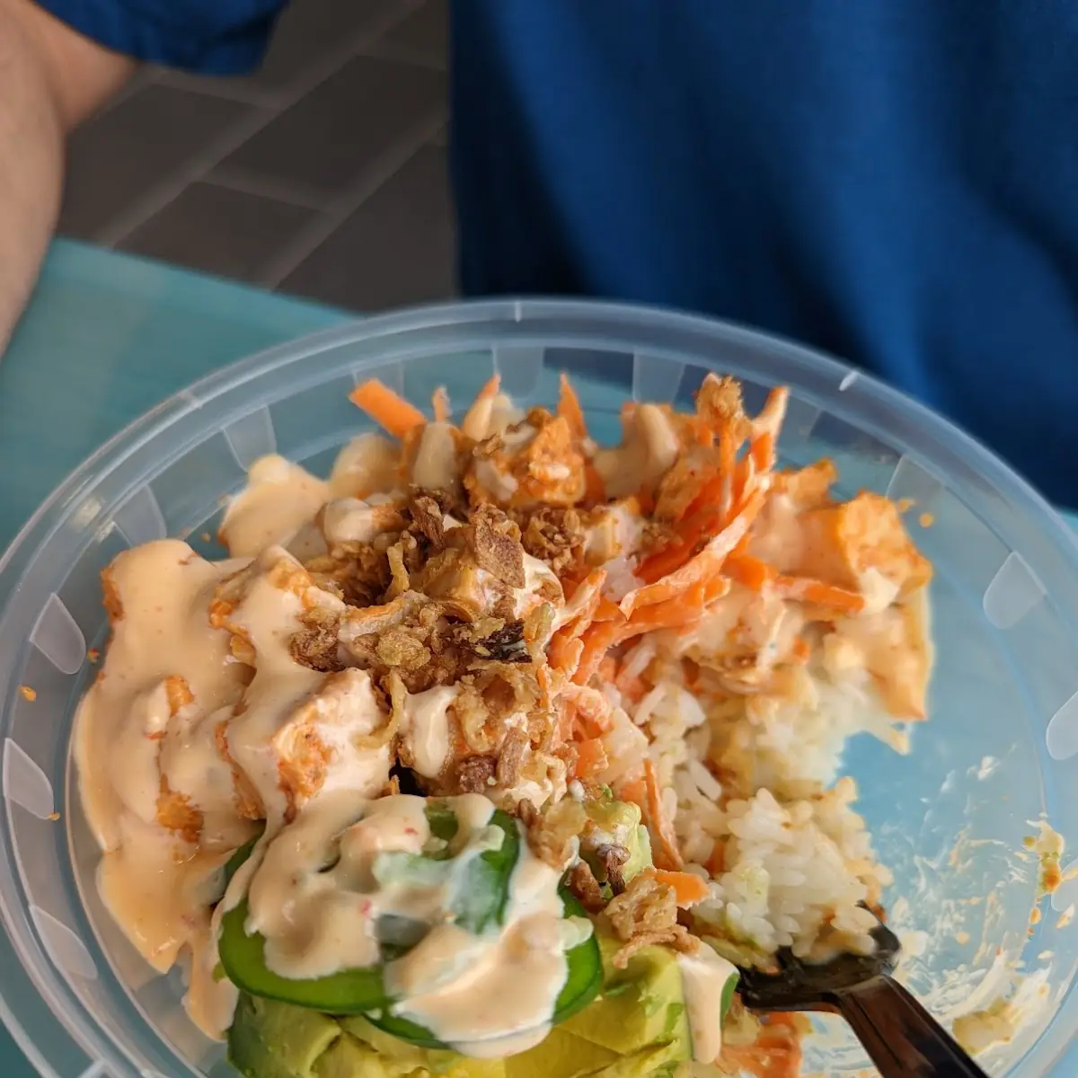 Chicken Poke Bowl