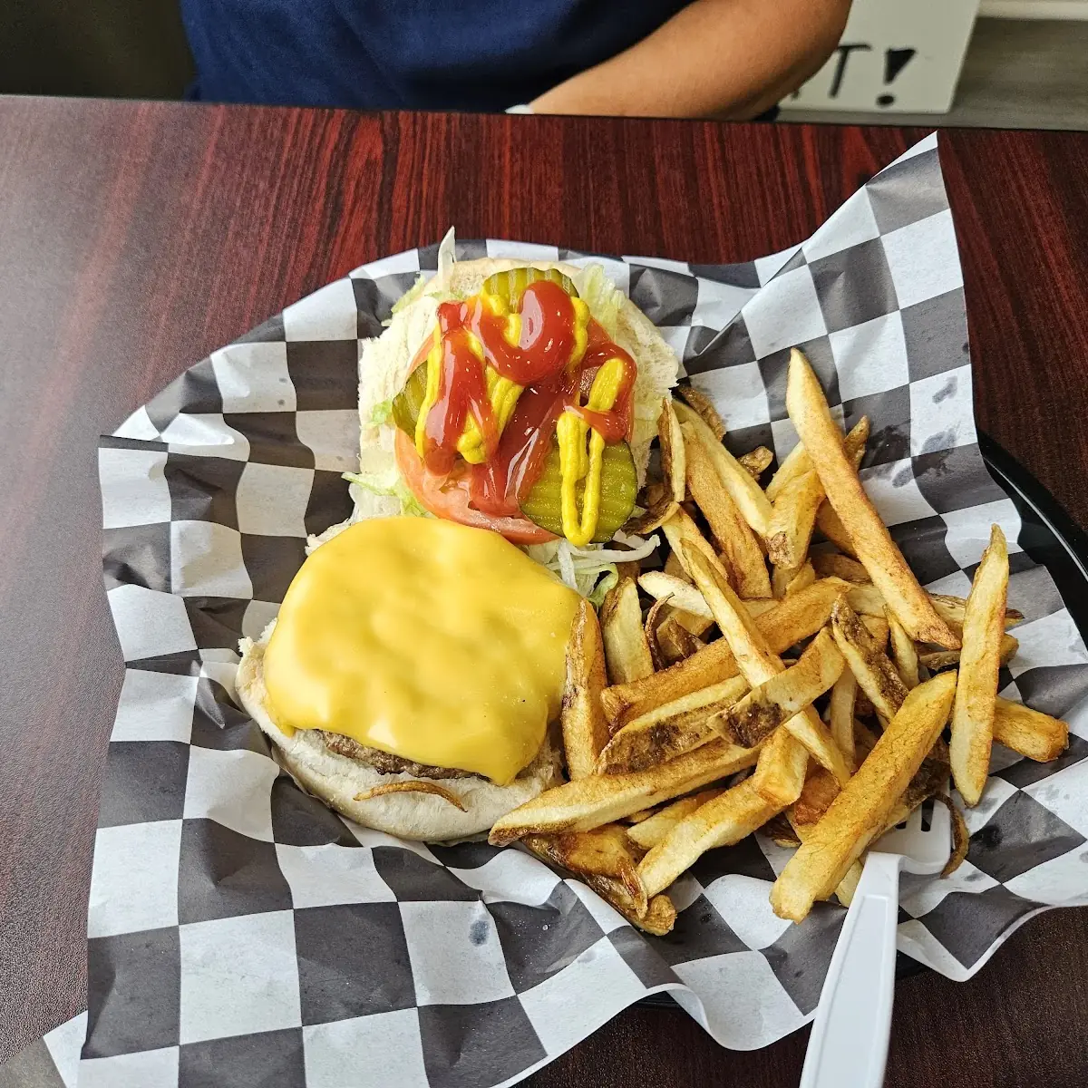Classic Burger with Fries