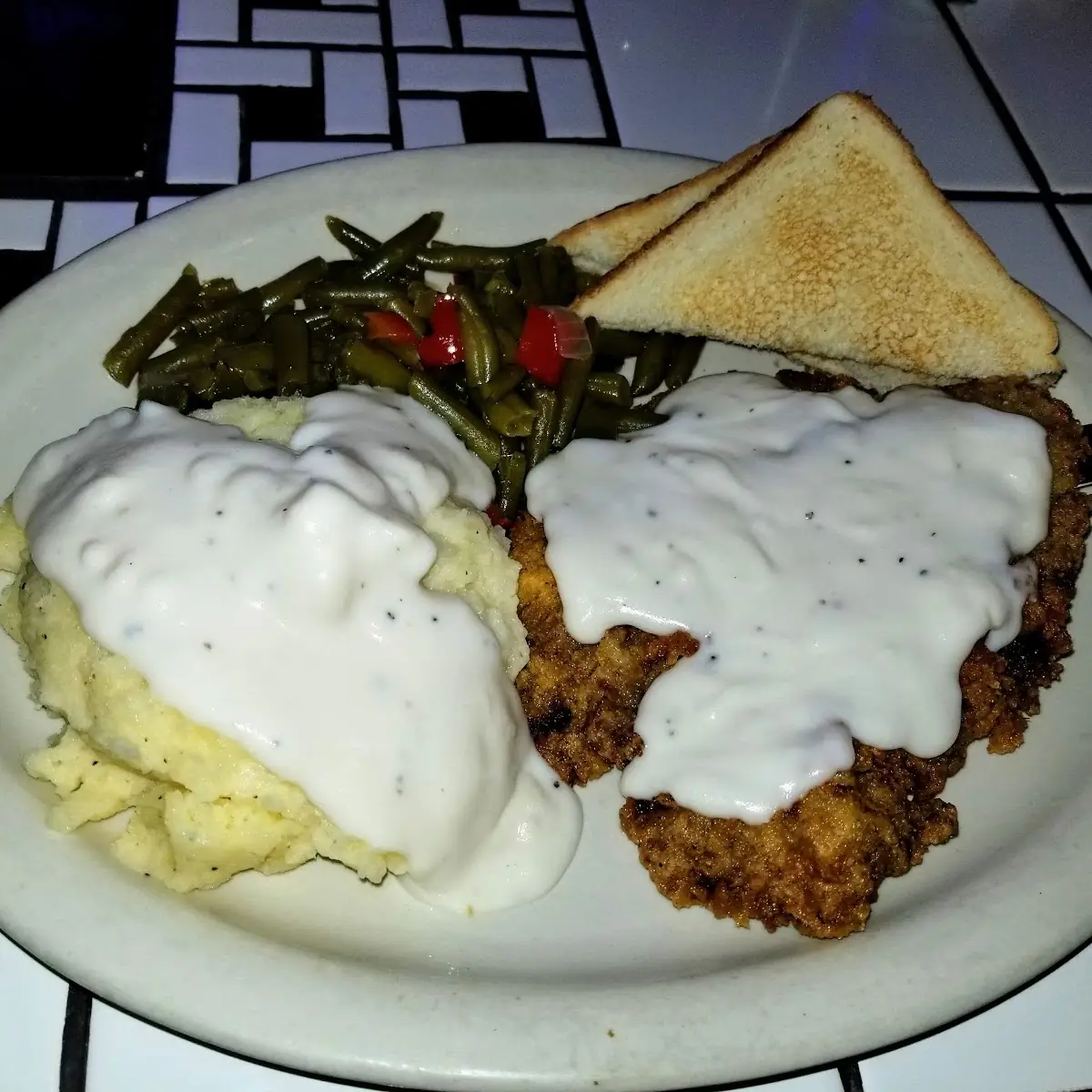 Chicken Fried Steak and Cream Gravy