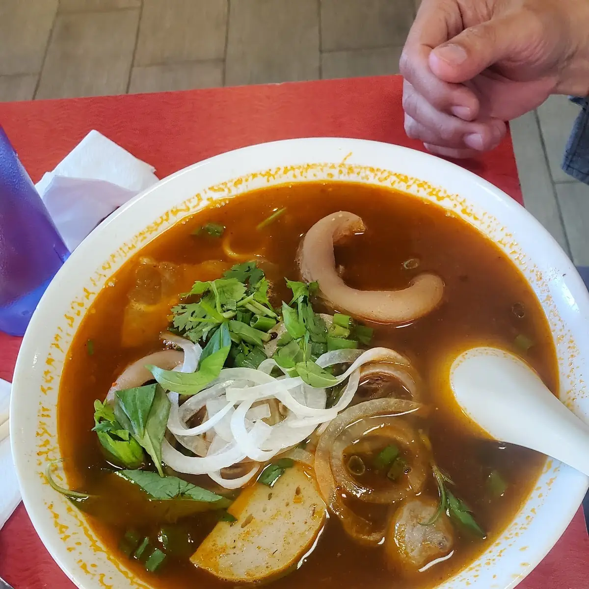 Spicy Beef Noodle Soup