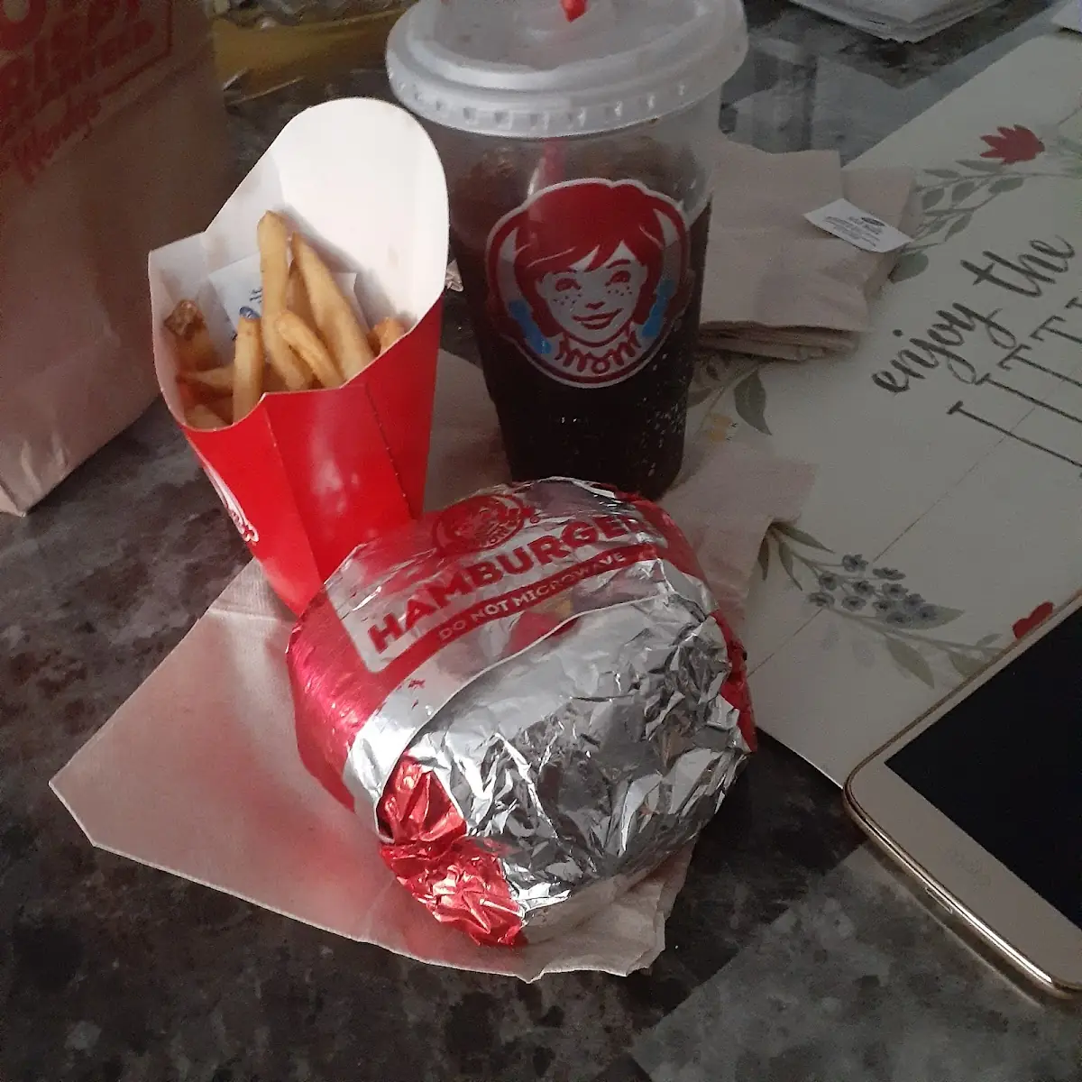 Cheese Burger Combo Sandwich