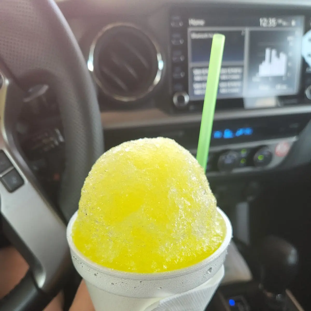 Dill Pickle Snow Cone