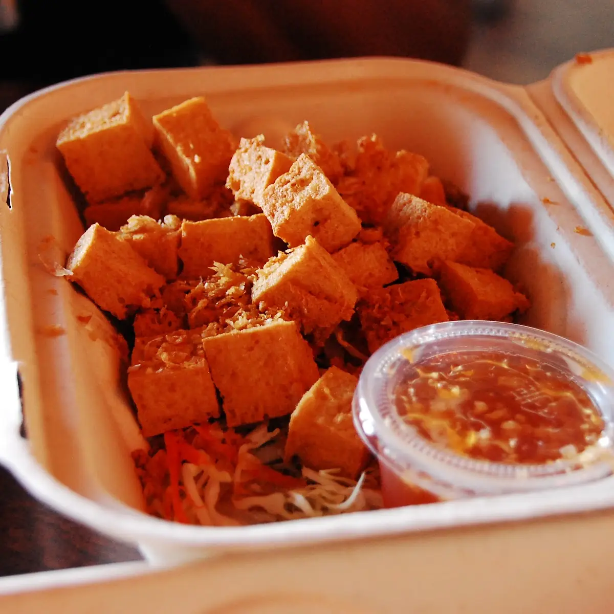 Garlic Fried Tofu