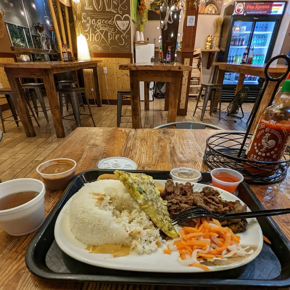 Grilled Beef Steamed Rice