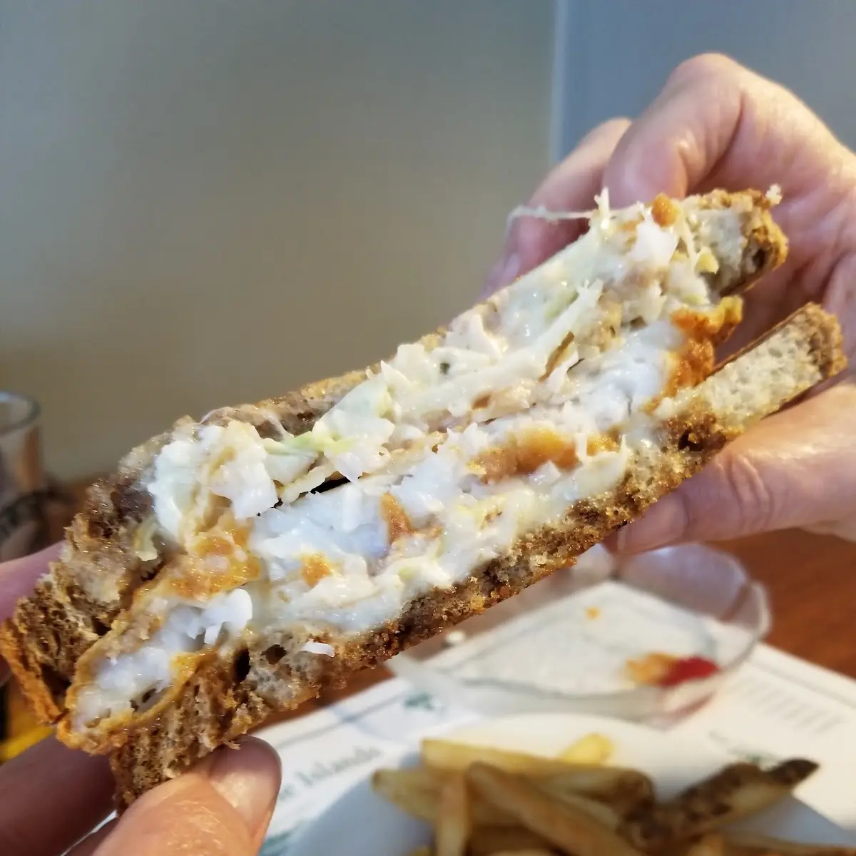 Fish Reuben Sandwich
