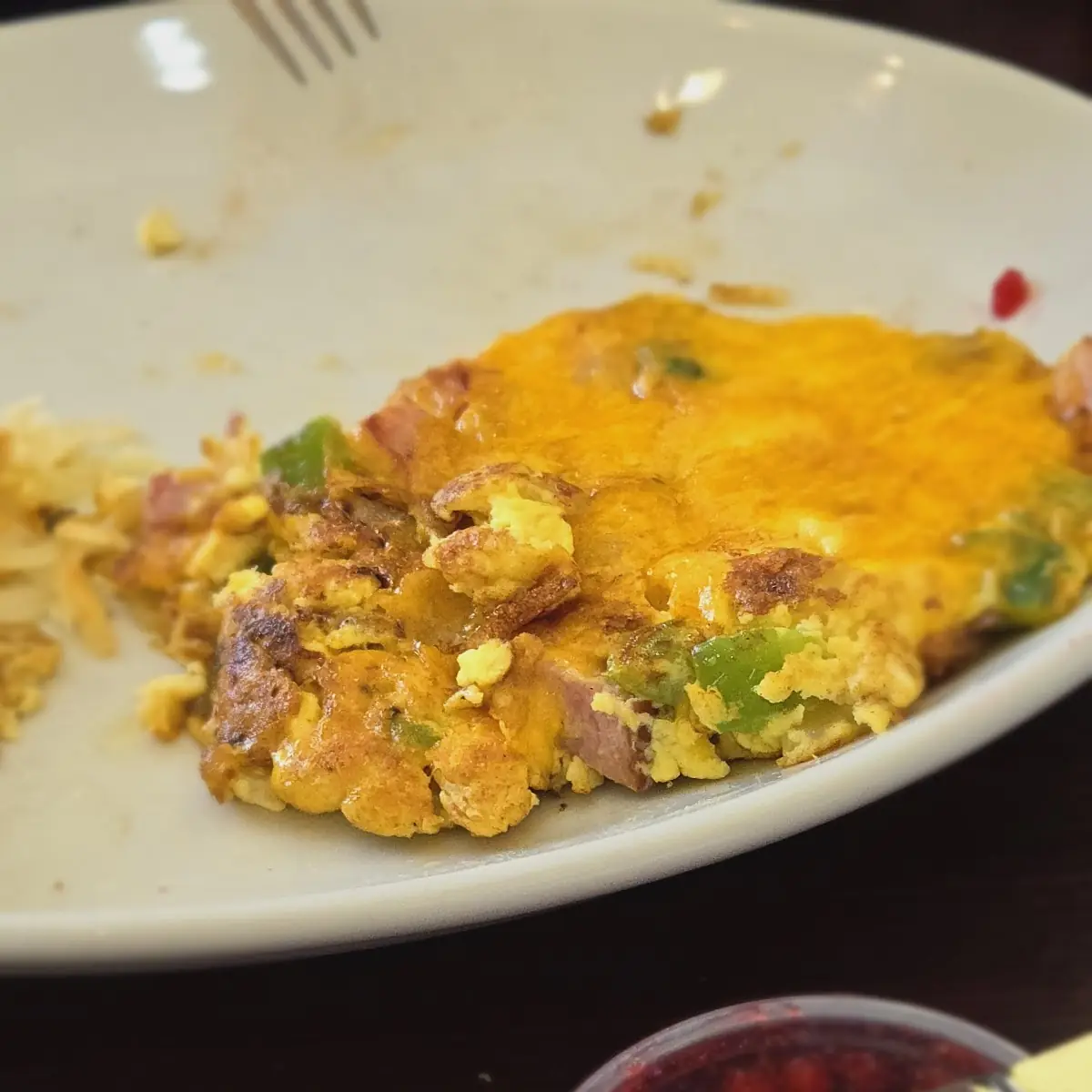 Ham omelette