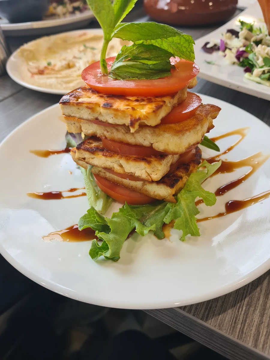 Grilled Halloumi Cheese, Massaya